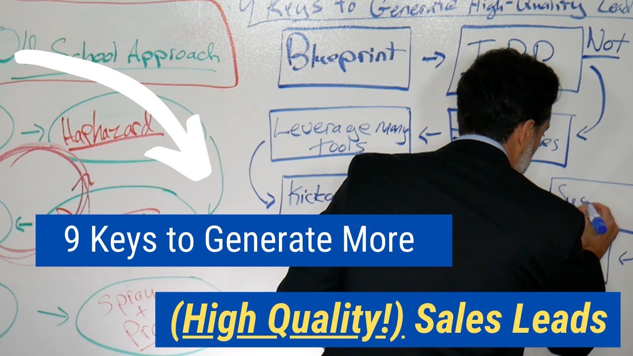 9 Keys to Generate More (High Quality!) Sales Leads