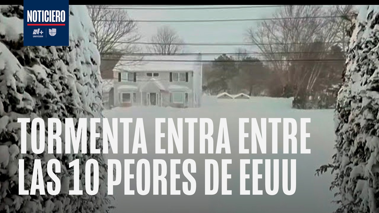 Nieve extrema en EEUU: Al menos 10 mil vuelos son cancelados por tormenta en el noreste