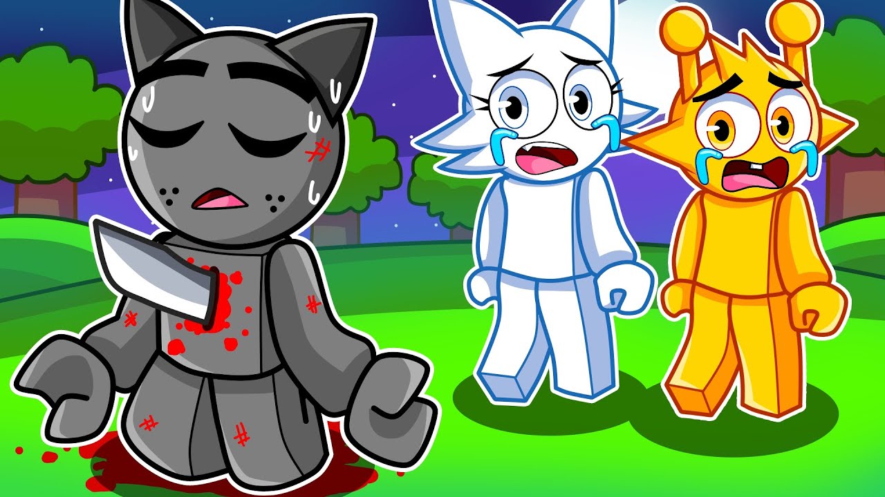 ¡La TRISTE HISTORIA de GRAY en Roblox! (sprunki)