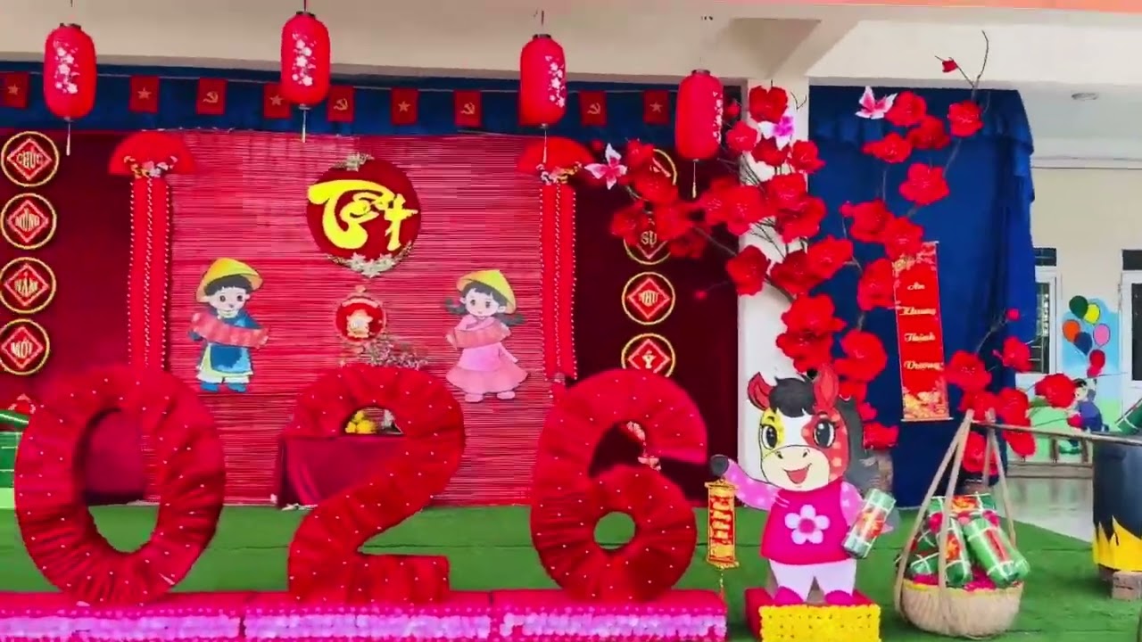Trường Mầm non Phố Mới hân hoan đón Tết 2026