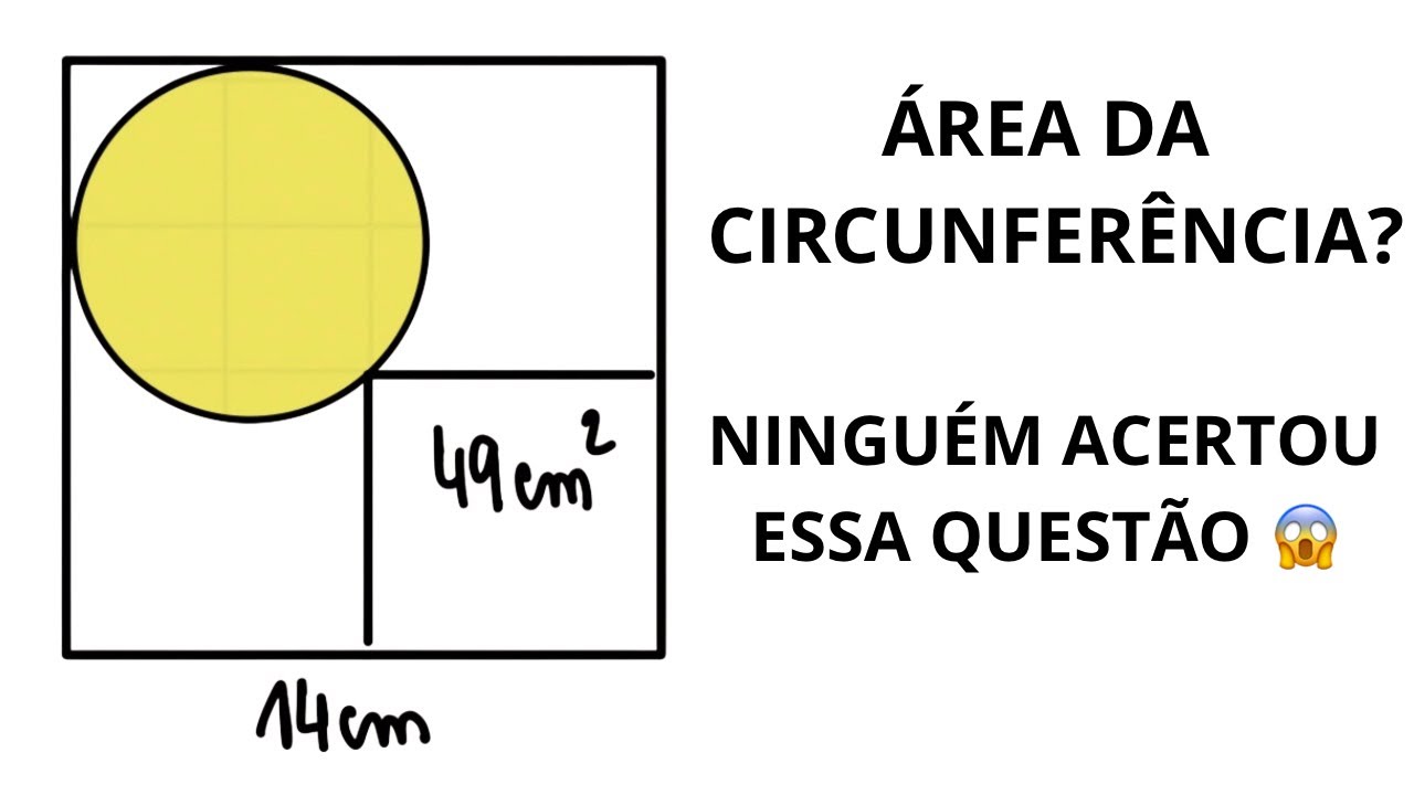 ESSA QUESTÃO DE GEOMETRIA SEMPRE CAI EM PROVAS MILITARES! 🔥
