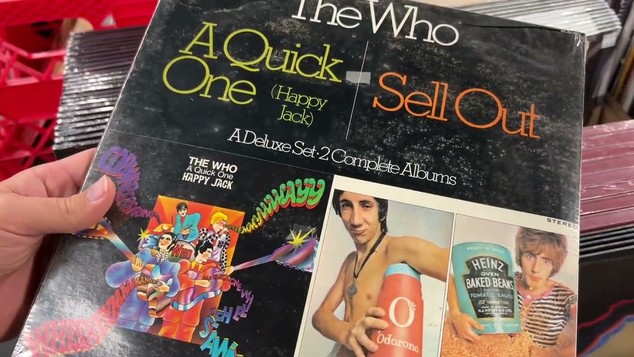 Opening/Cleaning Sealed 50 Year Old The Who Vinyl Record