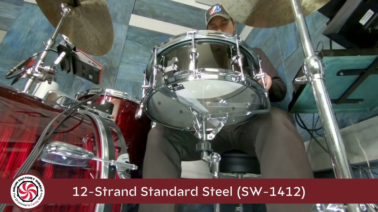 DFD 12-Strand Standard Steel Snare Wires (SW-1412)