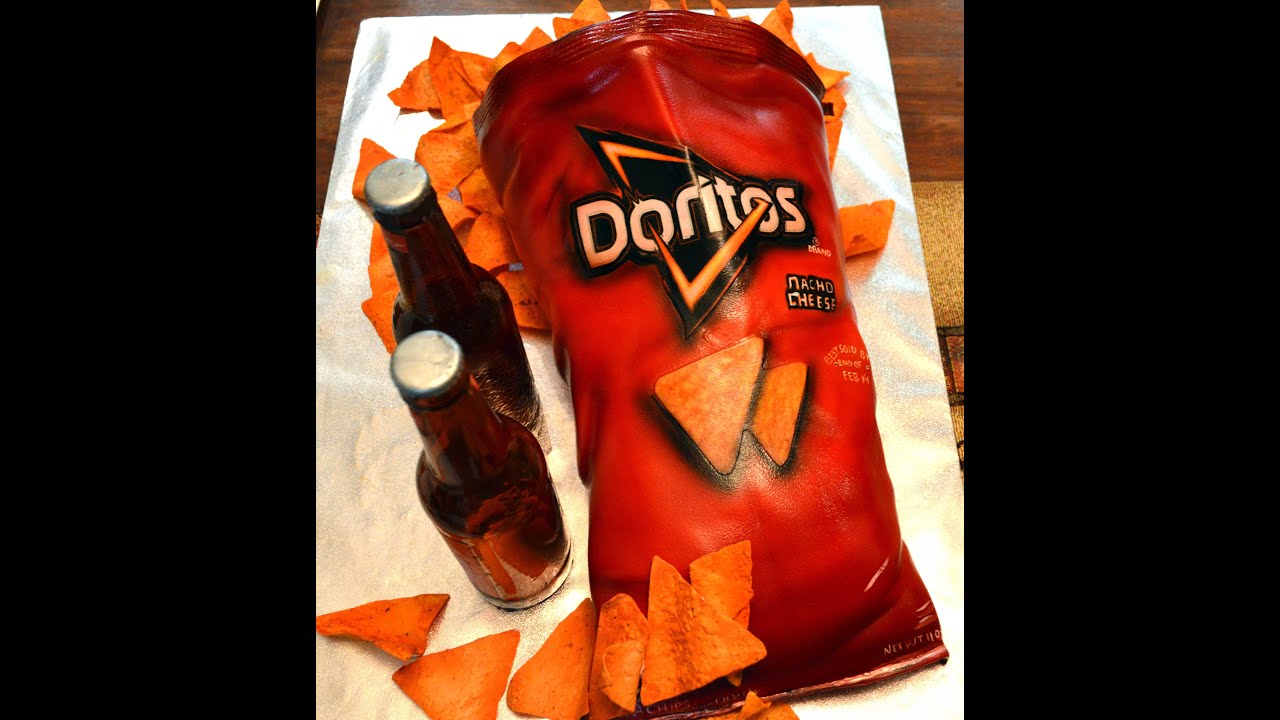 Cake that looks like a bag of chips! Janet Brown