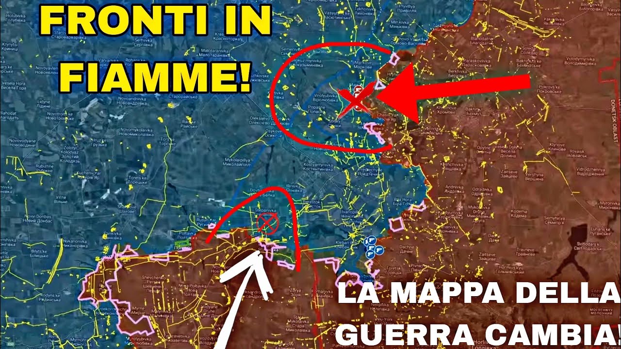 Analisi su Mappa: Avanzamento Russo a Chasiv Yar e Siversk e la Resilienza delle Difese Ucraine