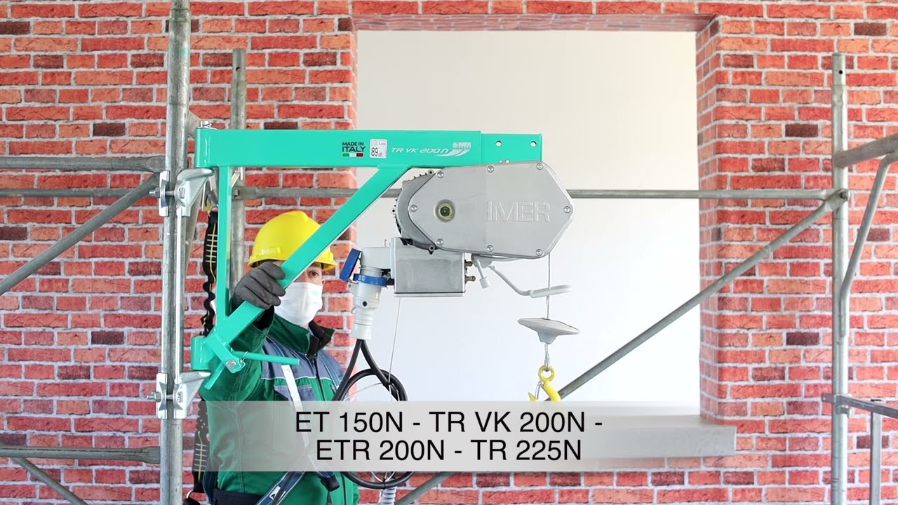 Morsetti a palo per elevatore / Scaffold clamps for hoists