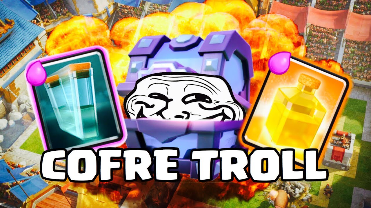 CLONACIÓN Y CURACIÓN EN EL MISMO MAZO | El Cofre Troll | Clash Royale con TheAlvaro845