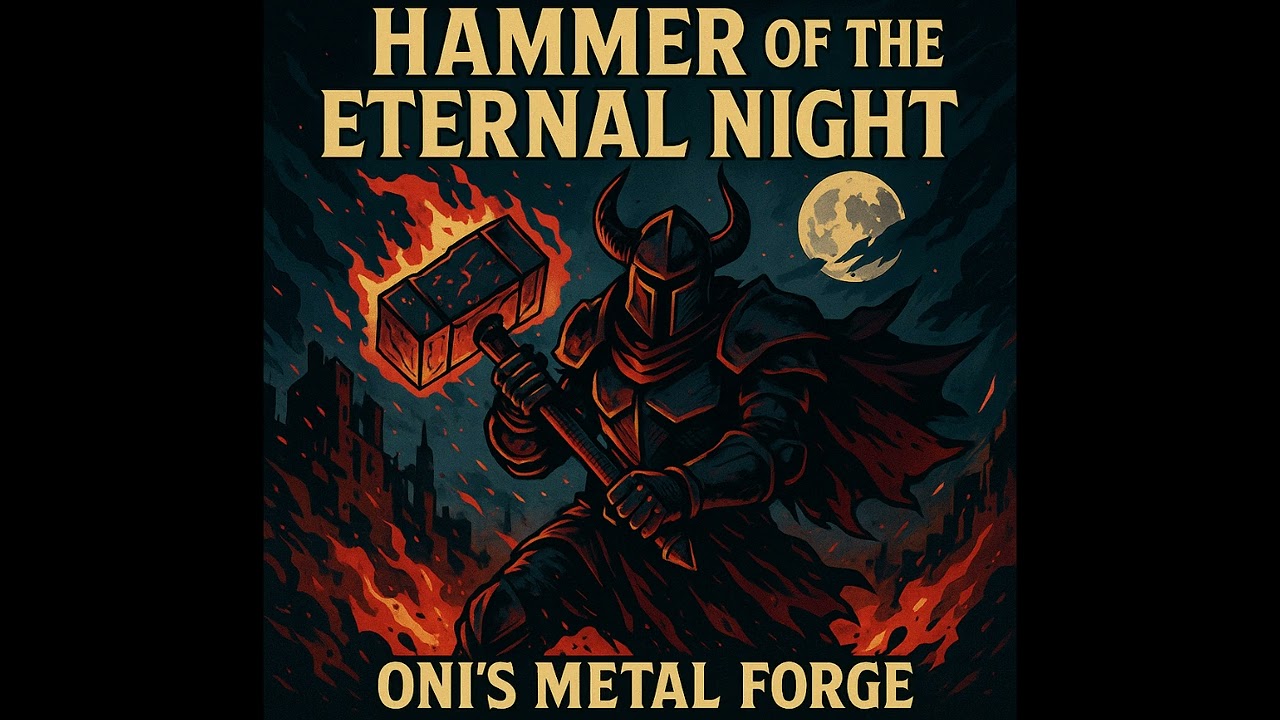 Hammer of the Eternal Night | Epic Heavy Metal Anthem (Official Track) ⚔🔥🌑⚡🎸
