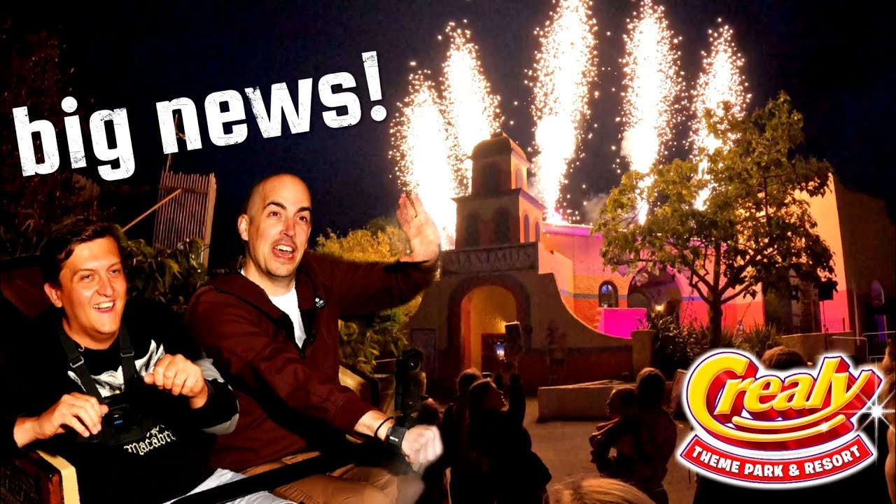 BIG NEWS at Crealy theme park!