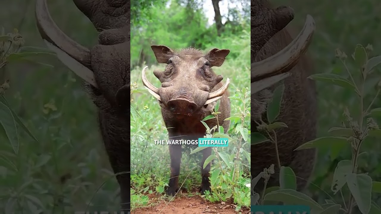 Warthog Have The Most Impressive Defense In The Animal Kingdom