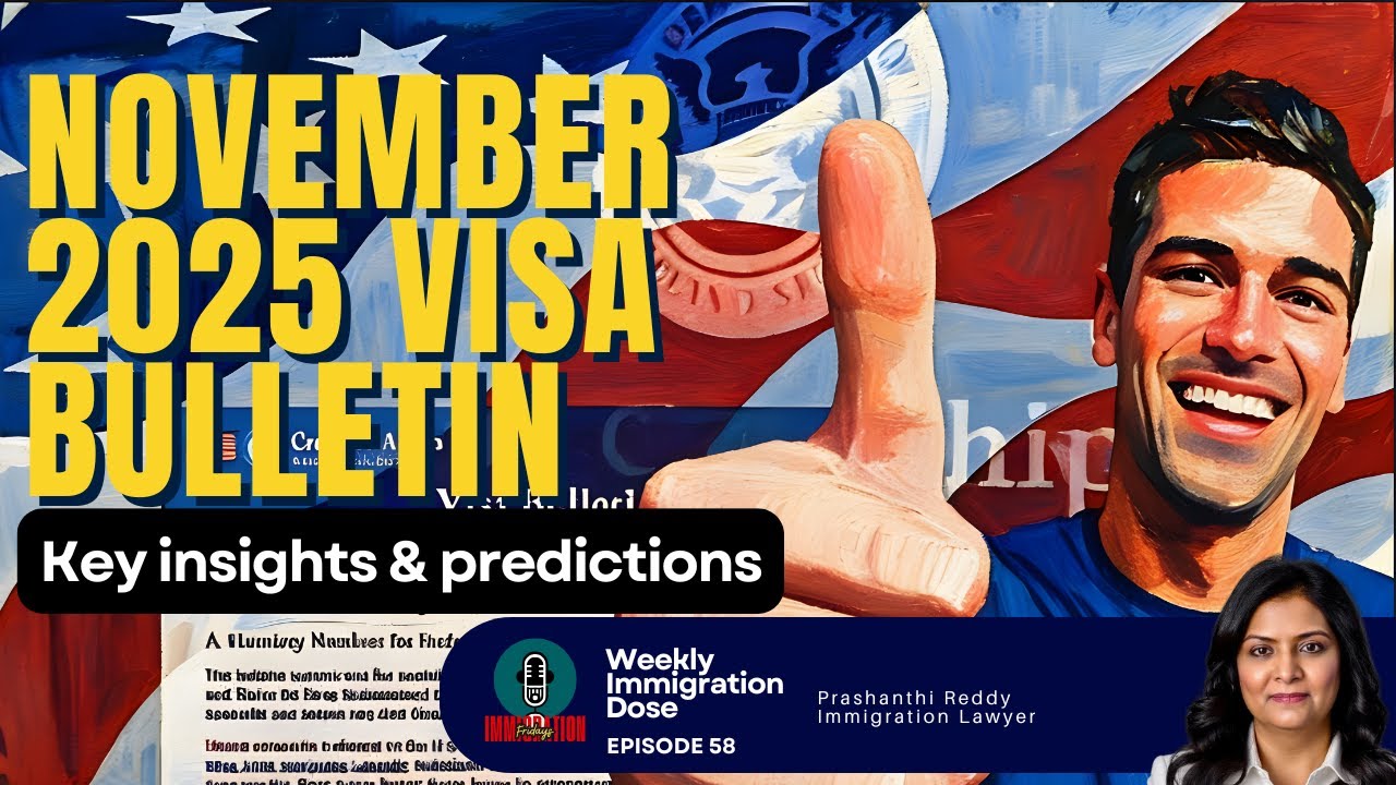 ХОРОШИЕ НОВОСТИ УЖЕ ЗДЕСЬ! Анализ Visa Bulletin за ноябрь 2025 года (семья и трудоустройство) | П...