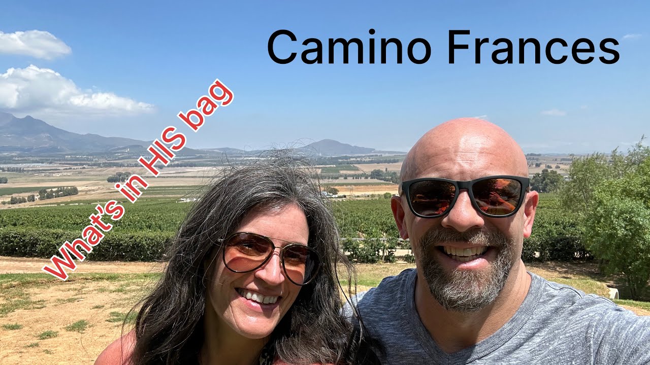Camino Frances…What’s in HIS bag.