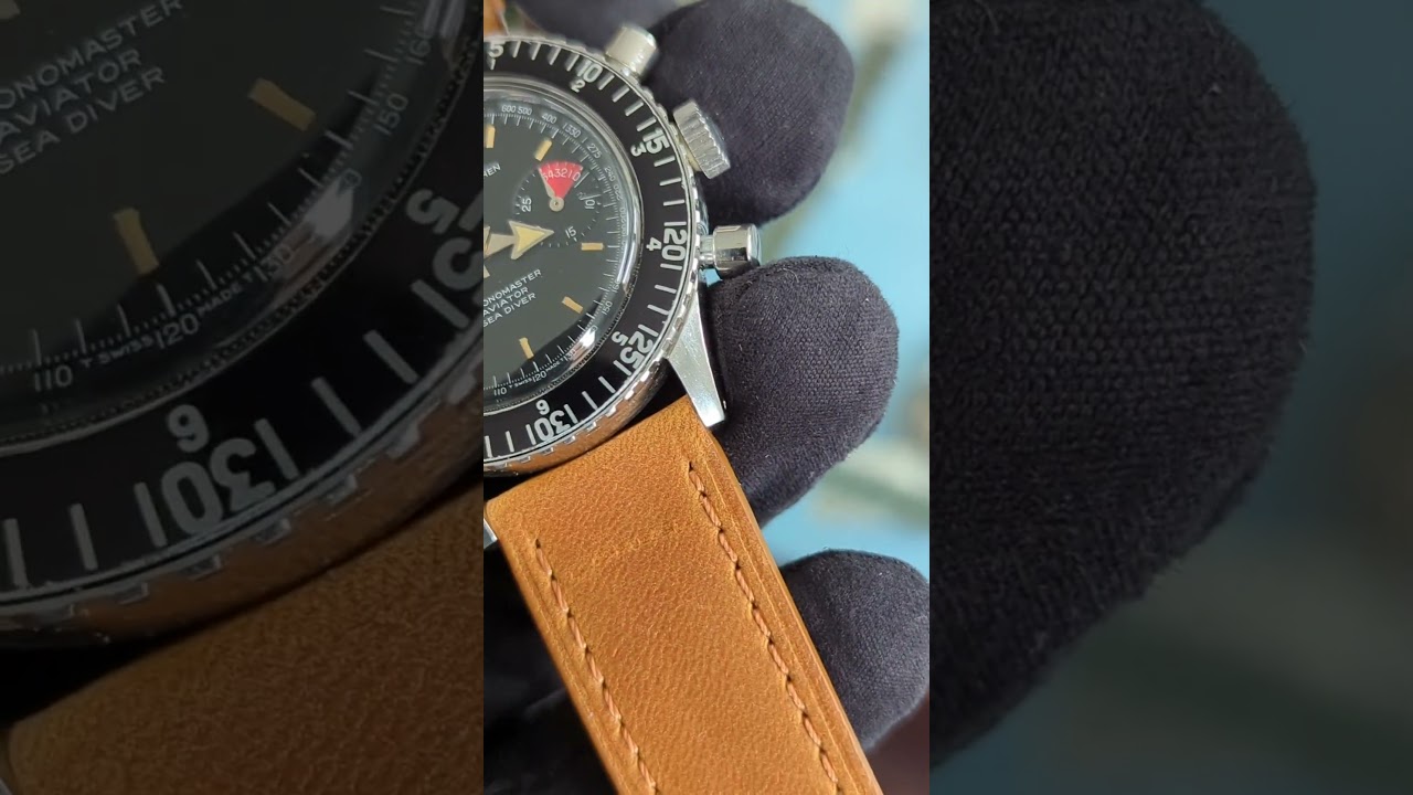 Nivada Chronomaster Aviator Sea Diver Valjoux 92 Ref.85001