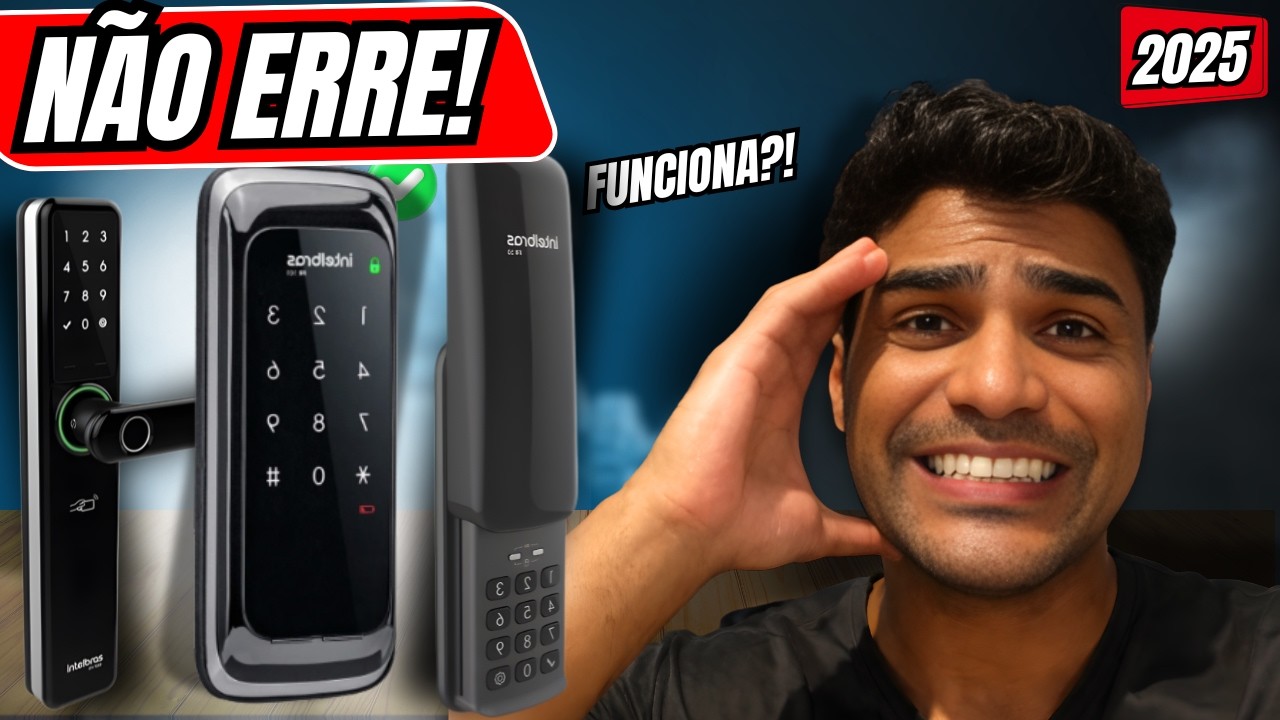 Qual Melhor FECHADURA DIGITAL 2025 ? TOP 6 FECHADURAS INTELIGENTES!