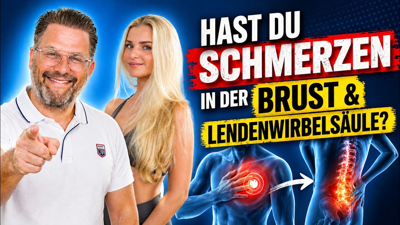 Brust und Lendenwirbelsäule: Verborgene Schmerzquelle bei CMD