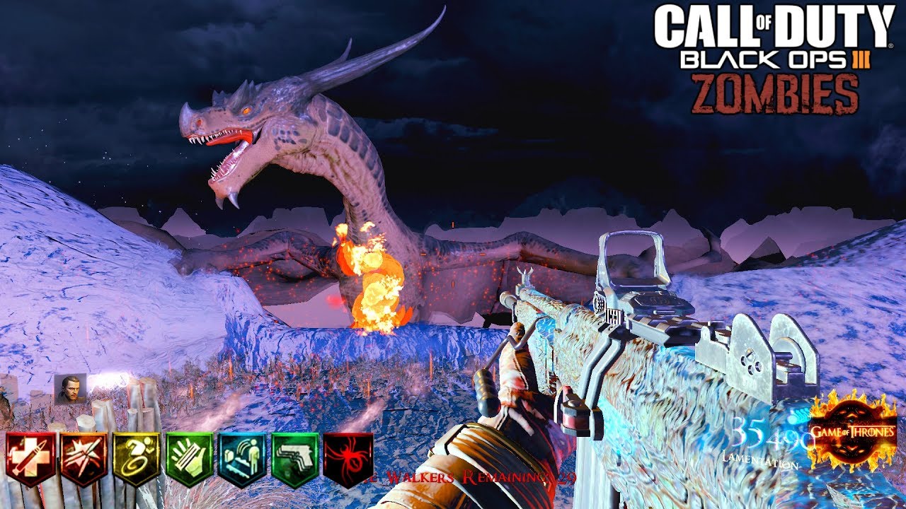 LA TORRE DE GAME OF THRONES CUSTOM ZOMBIES EN SOLO CON BATALLA FINAL | BLACK OPS 3 ZOMBIES MOD TOOLS