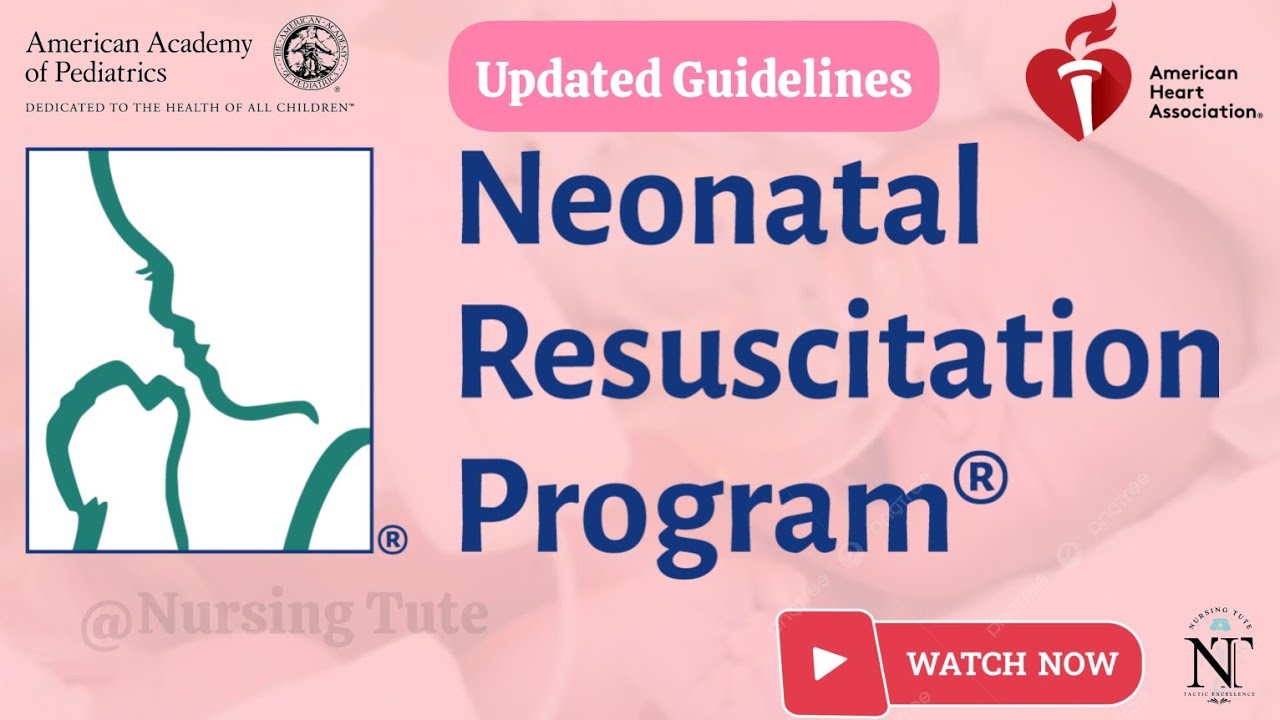 Updated Neonatal Resuscitation Guidelines 2025 | NRP 2025 | Pediatrics @NursingTute 