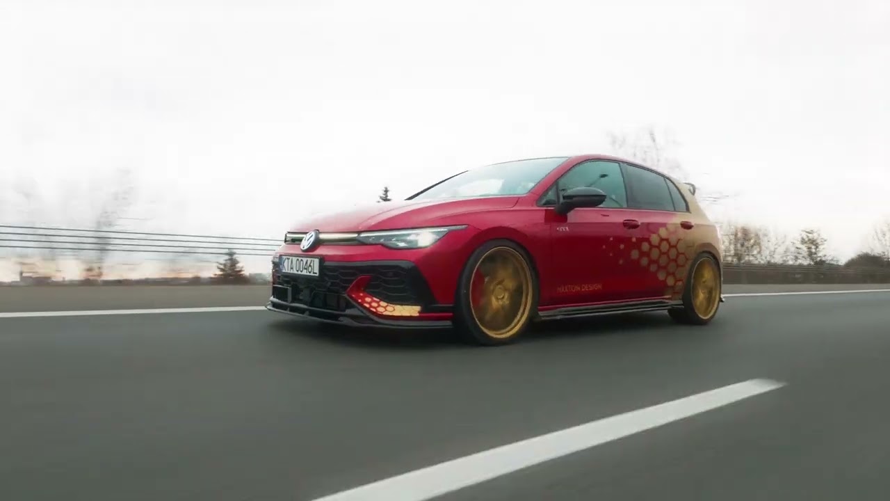 VW Golf MK8 z Maxton Design – nowy poziom stylu