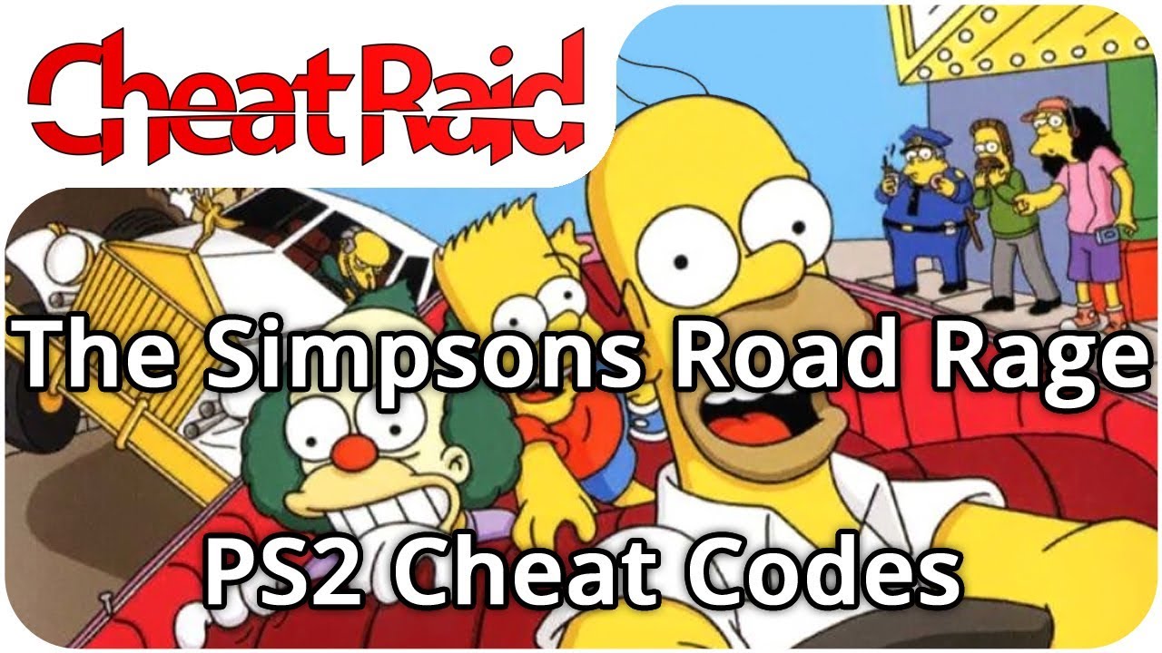 The Simpsons: Road Rage Cheat Codes | PS2