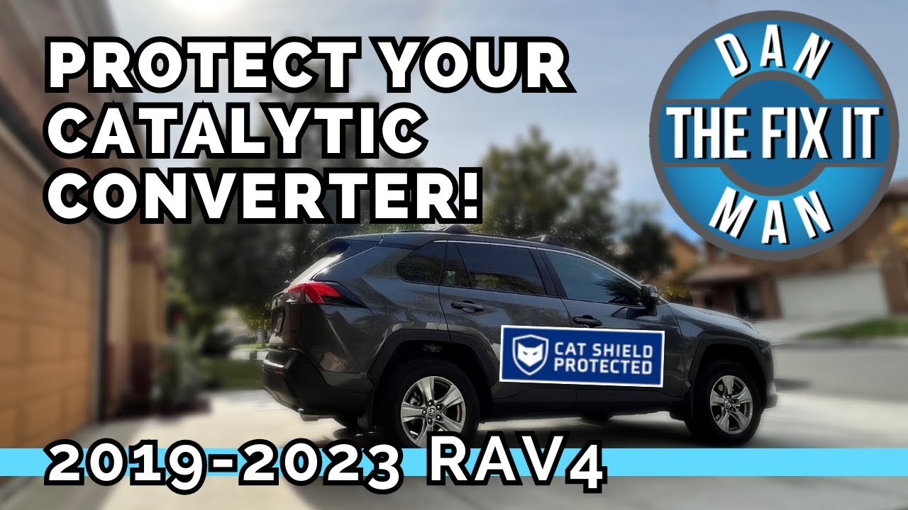 2019 - 2024 Toyota RAV4 MillerCAT CAT Shield DIY Installation Catalytic Converter Theft Prevention!