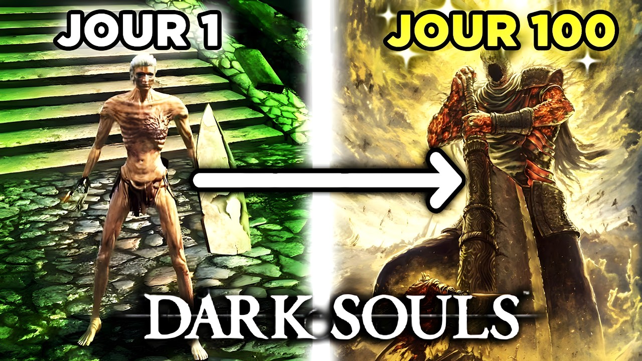 J'ai survécu 100 jours sur Dark Souls et voilà ce qu'il s'est passé !