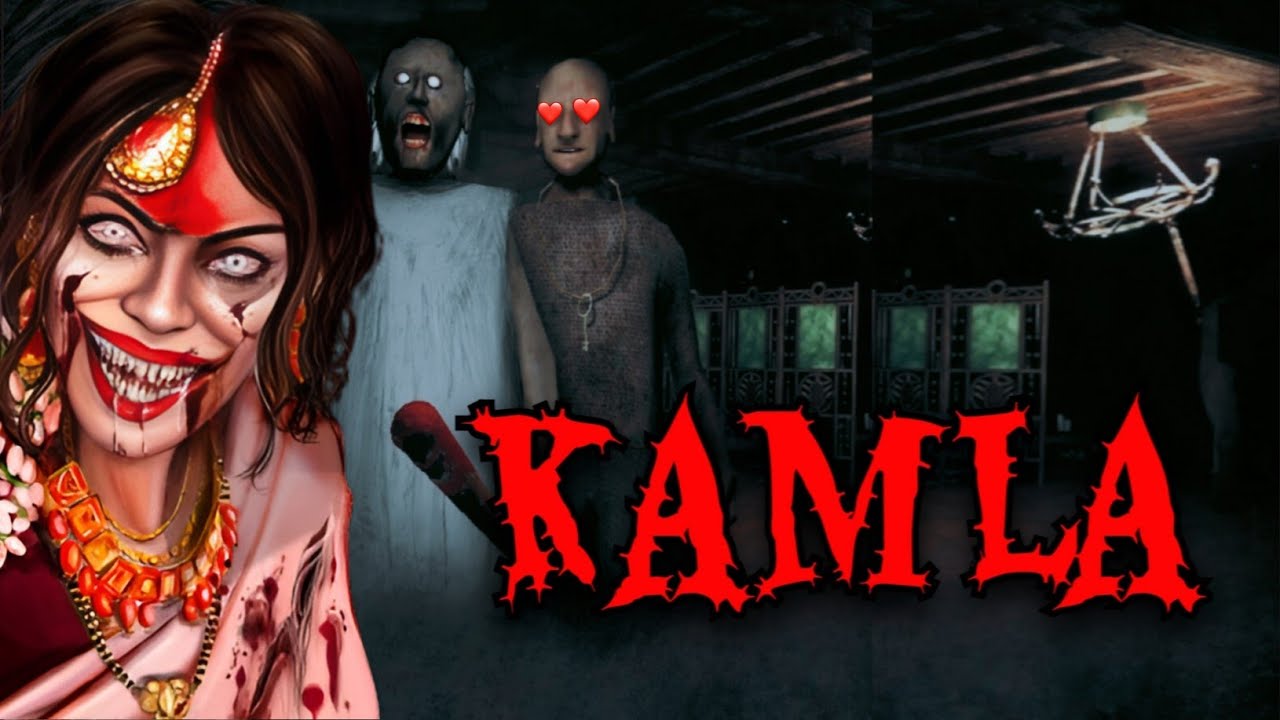 Kamla vs Granny😱 Grandpa Love 👻 | Kamla Game | #kamla #mr #horror 
