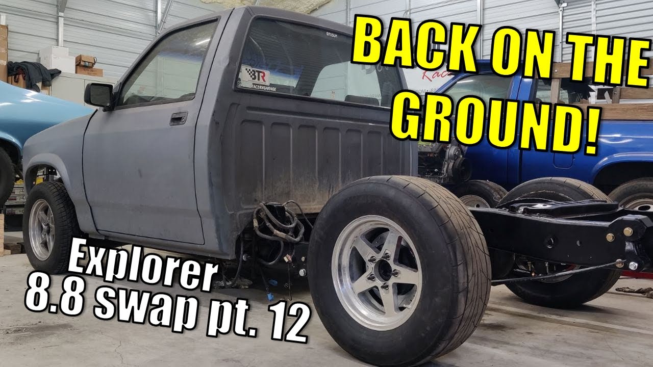 Dodge Dakota CalTrac Install + Final install of the Ford 8.8 Rearend - 8.8  swap Part 12