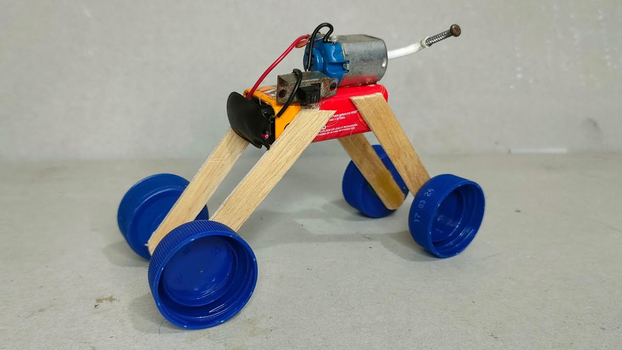 Cara Membuat Robot Dari Barang Bekas || How to make a robot from used goods