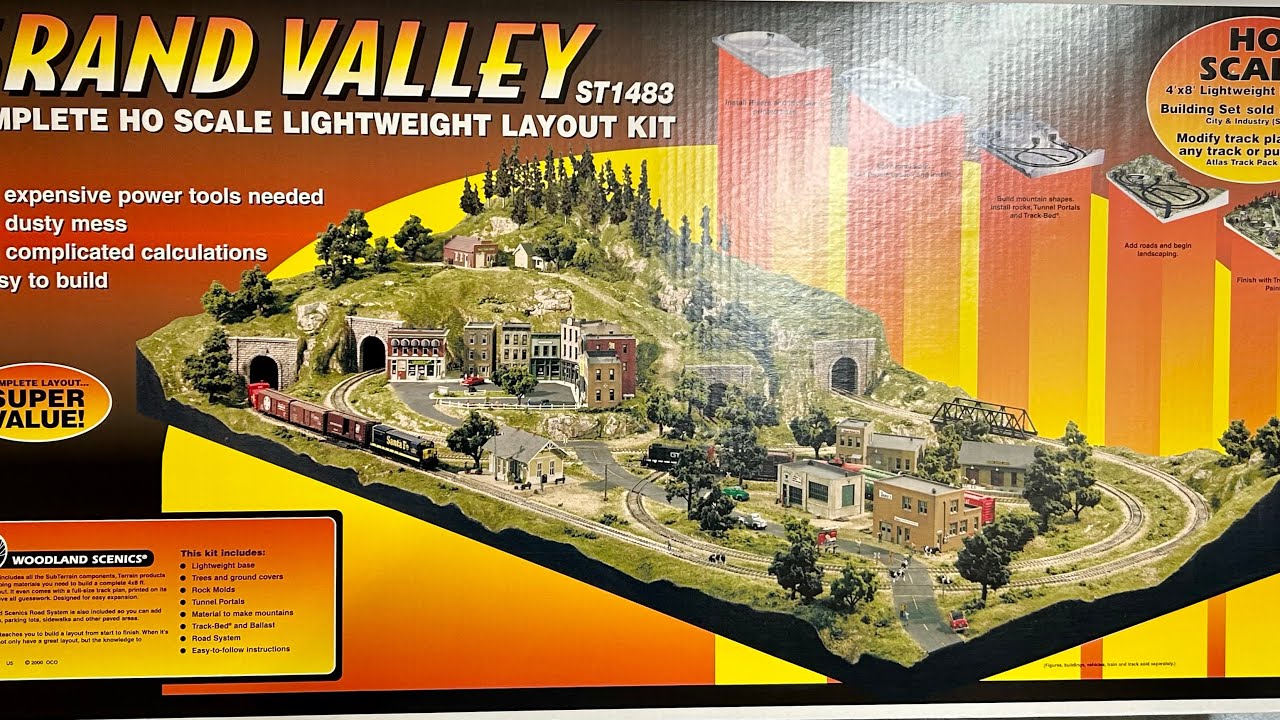Build A Woodland Scenics Grand Valley Layout Kit, Without Buying The Actual Kit!