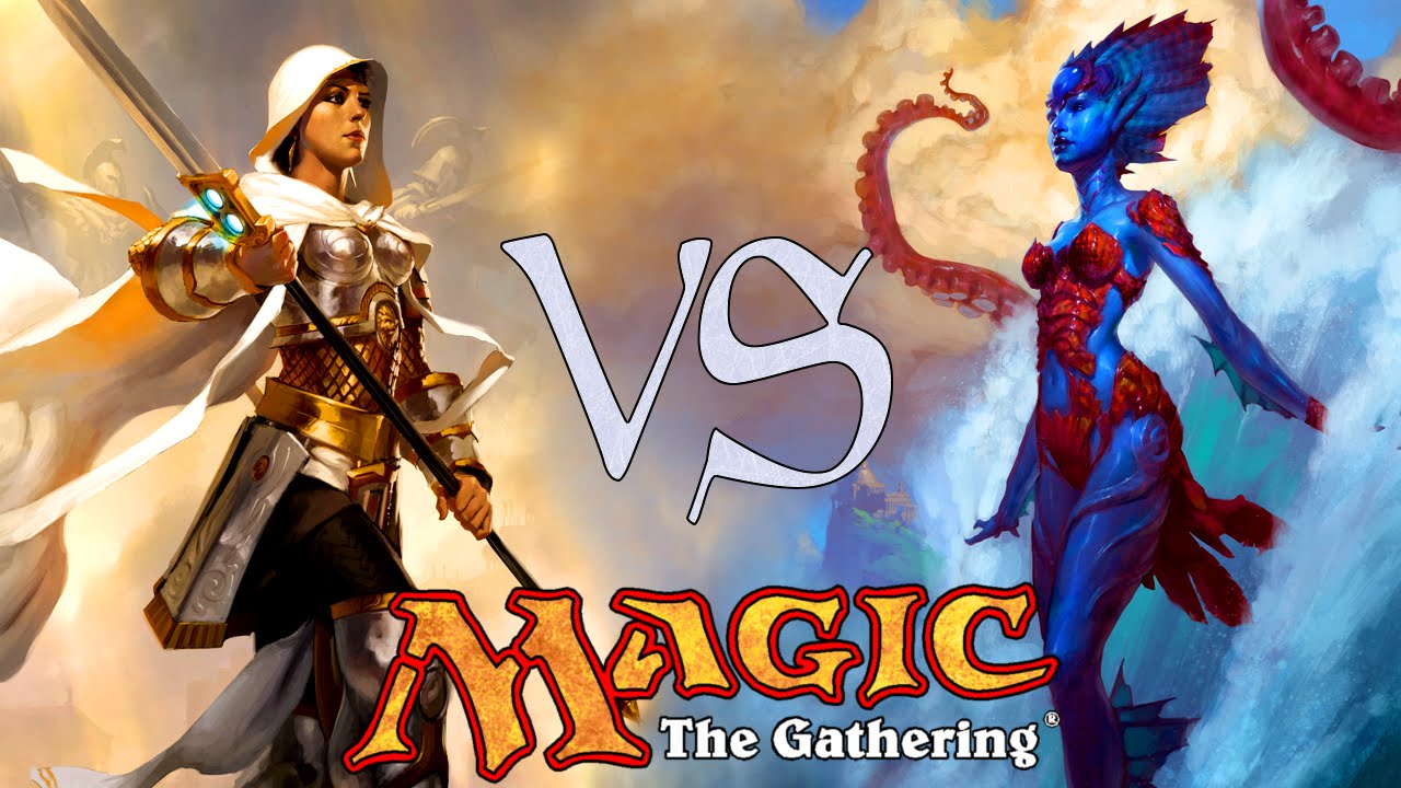 MtG Duel Deck Gameplay - Elspeth VS Kiora