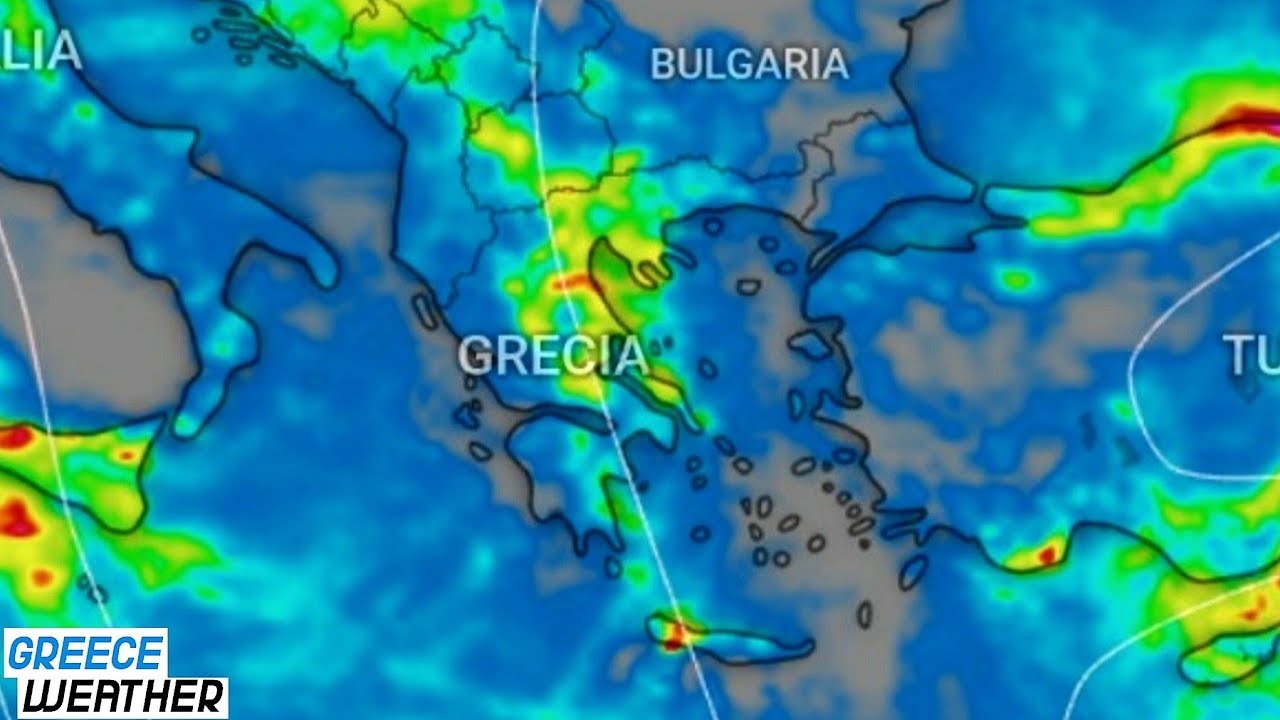 Καιρός στην Ελλάδα | Μοντέλο ECMWF – Υετός / 13 Μάρτιος 2026 – Βροχές και Καταιγίδες στην Ελλάδα