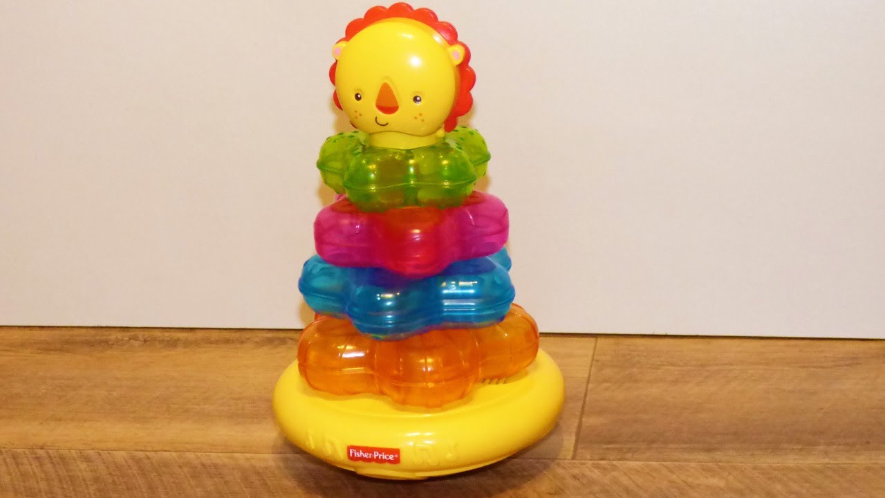 Fisher Price Light Up Lion Stacker