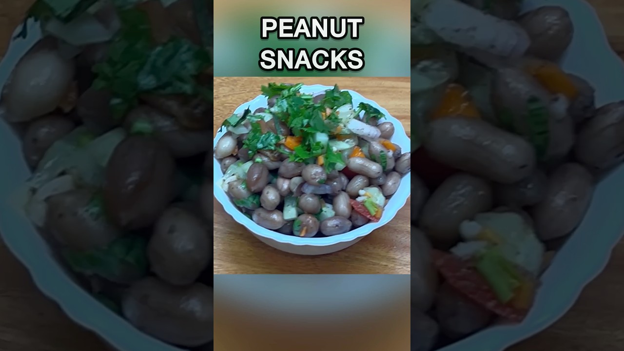 Spicy, Tangy & Crunchy: The Best Peanut Chaat Ever!