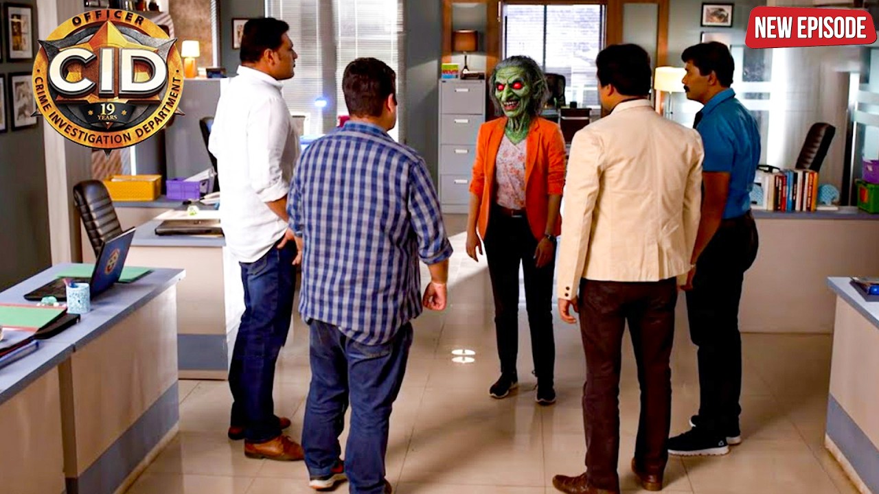 CID ऑफिस में मचा हड़कंप: चुड़ैल बनकर पहुंची पूर्वी | CID | New Episode 2026