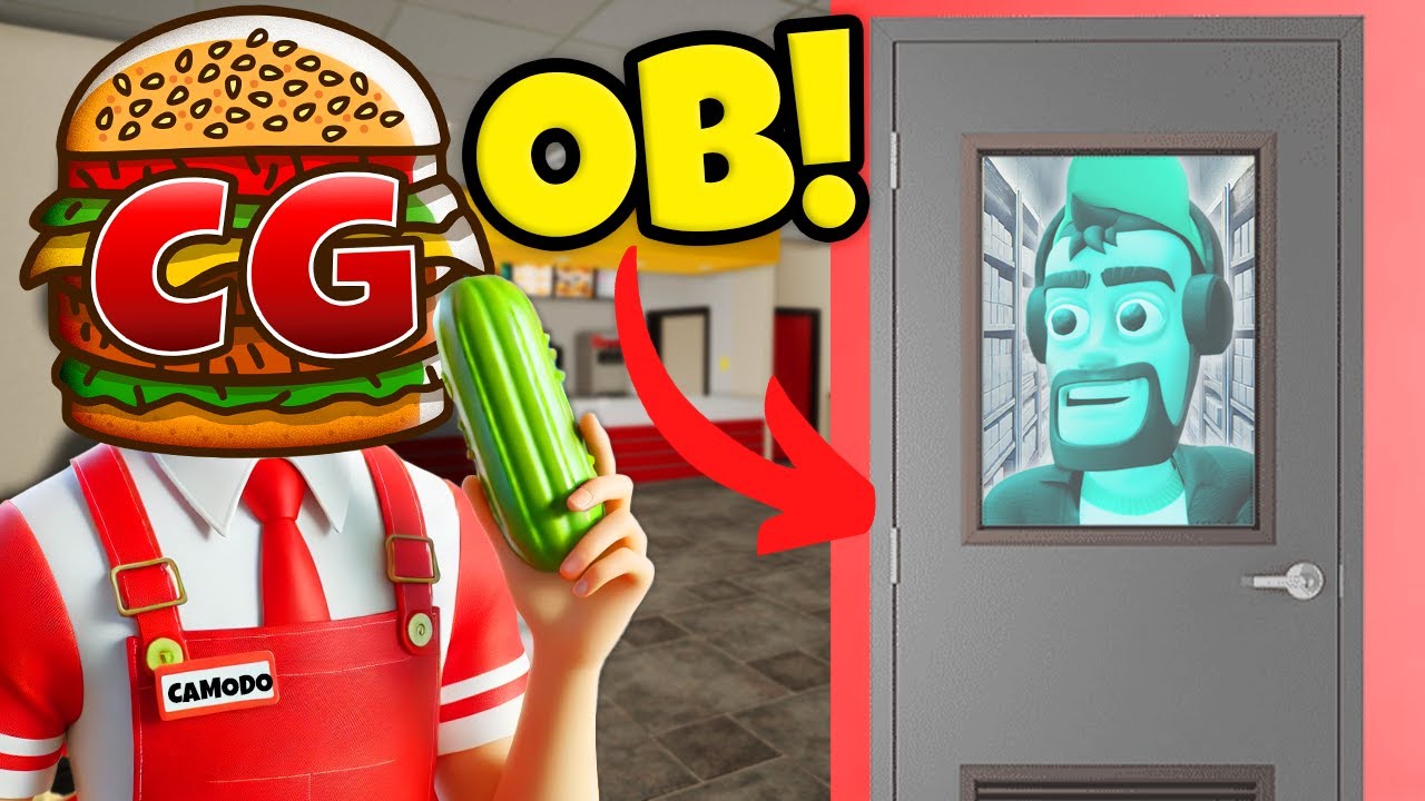 I Locked OB in the Freezer & We Got ICE CREAM in Fast Food Simulator!
