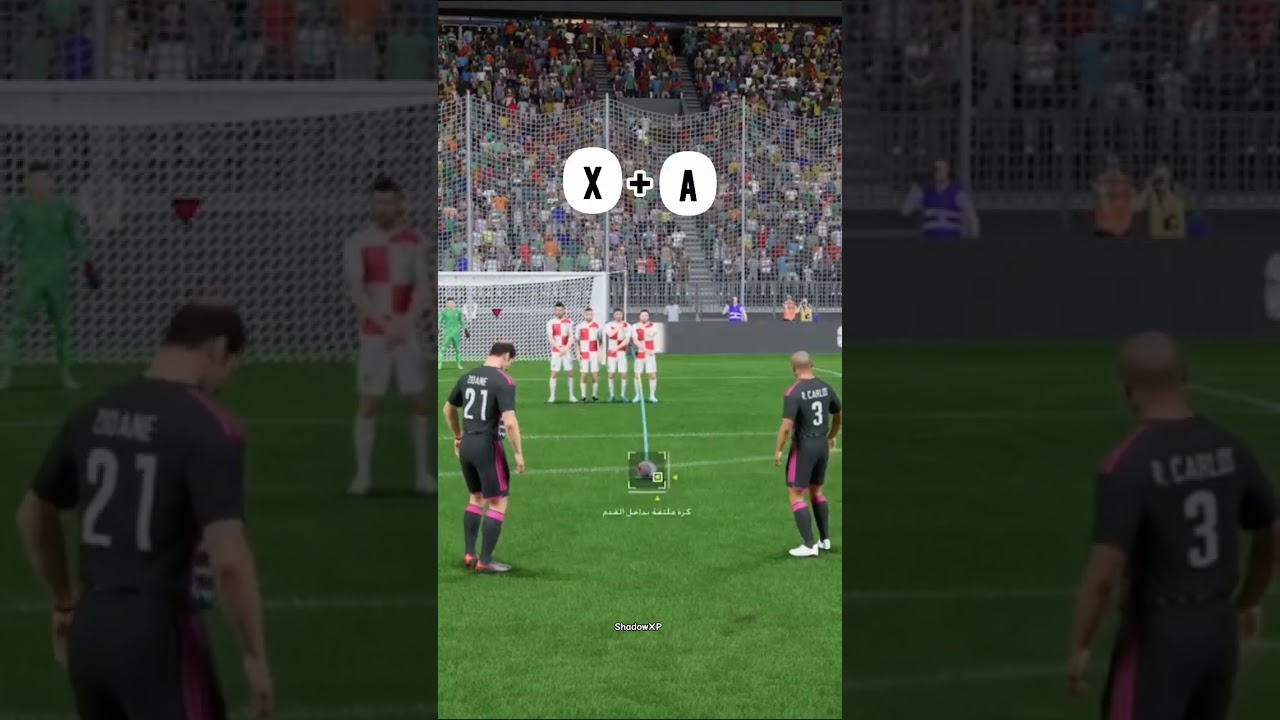How to score free kicks like a pro in FIFA?😍🔥 