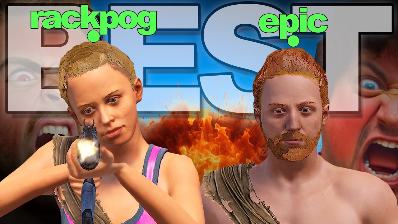 FUNNIEST Rust Streamer Trolling Moments (Best of Epic & Rackpog)