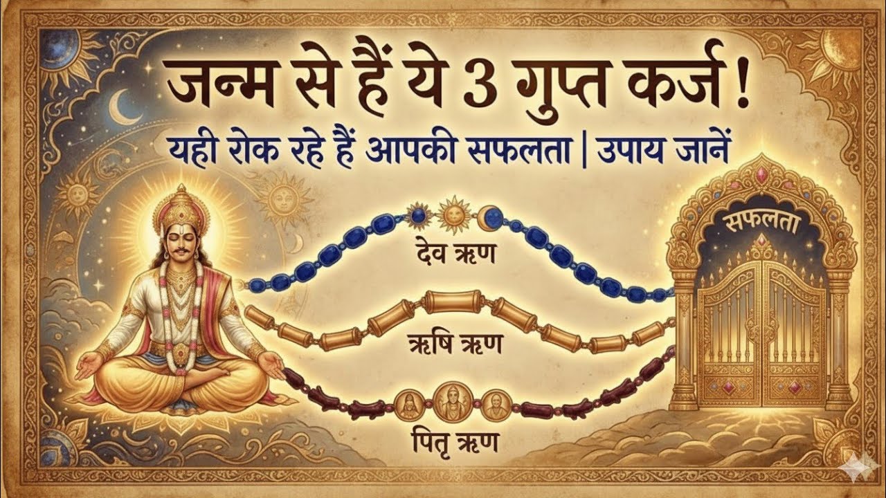 जन्म लेते ही आप पर हैं ये 3 बड़े कर्ज | नहीं चुकाए तो जीवन भर संघर्ष रहेगा!