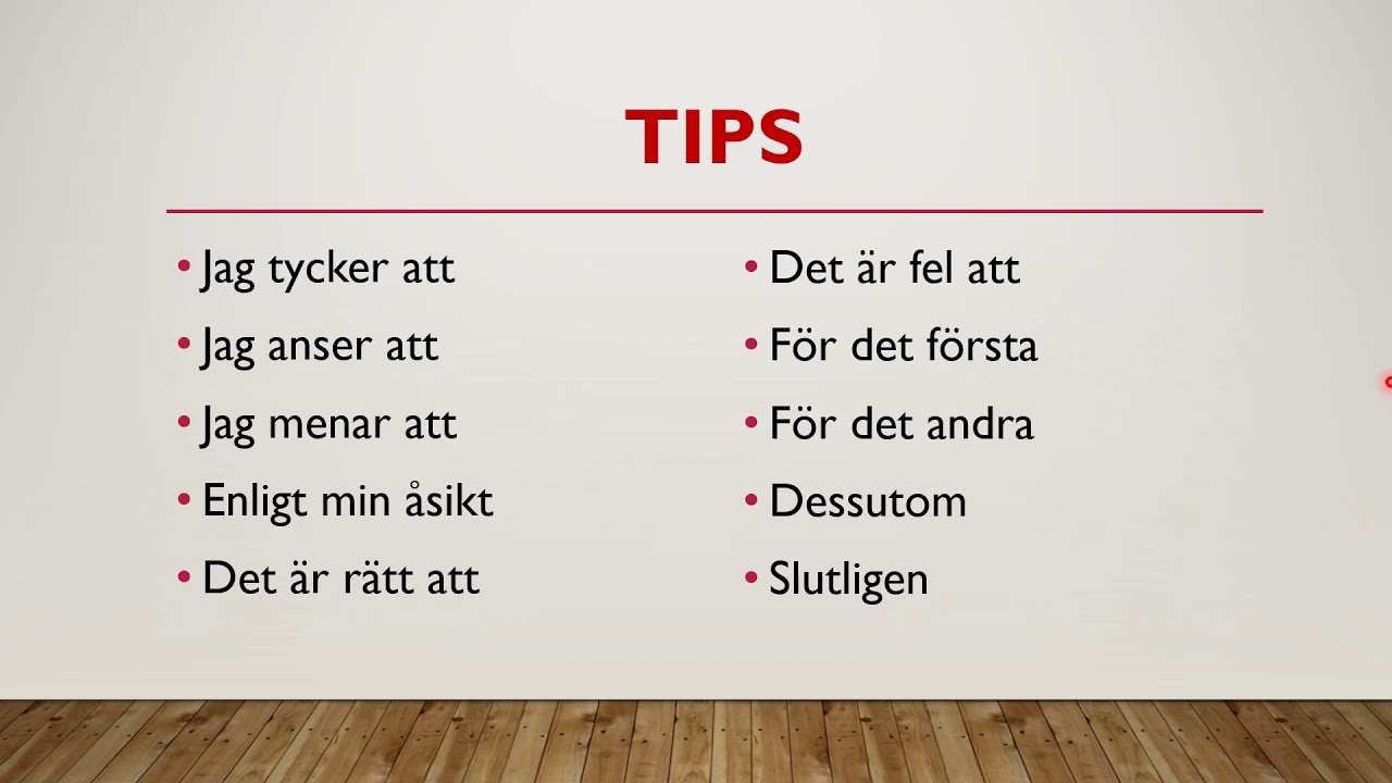 Att skriva en insändare (SFI C-D)