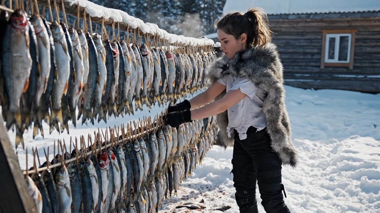 surviving the frozen wilderness: how a lone woman rebuilds her routine after a deadly night