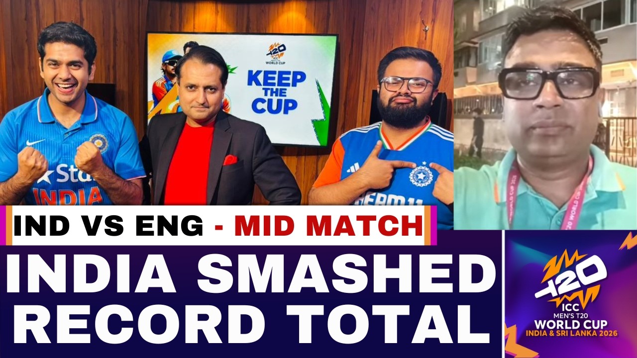 LIVE T20 WC: Sanju, Dube & Ishan make merry in batter-friendly Mumbai as ENG need 254 to win