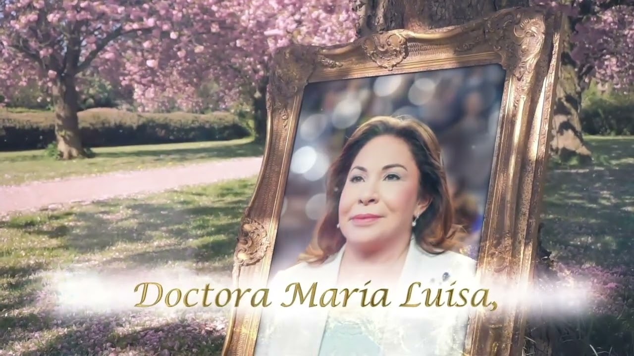 ¡Feliz cumpleaños Dra. Maria Luisa!