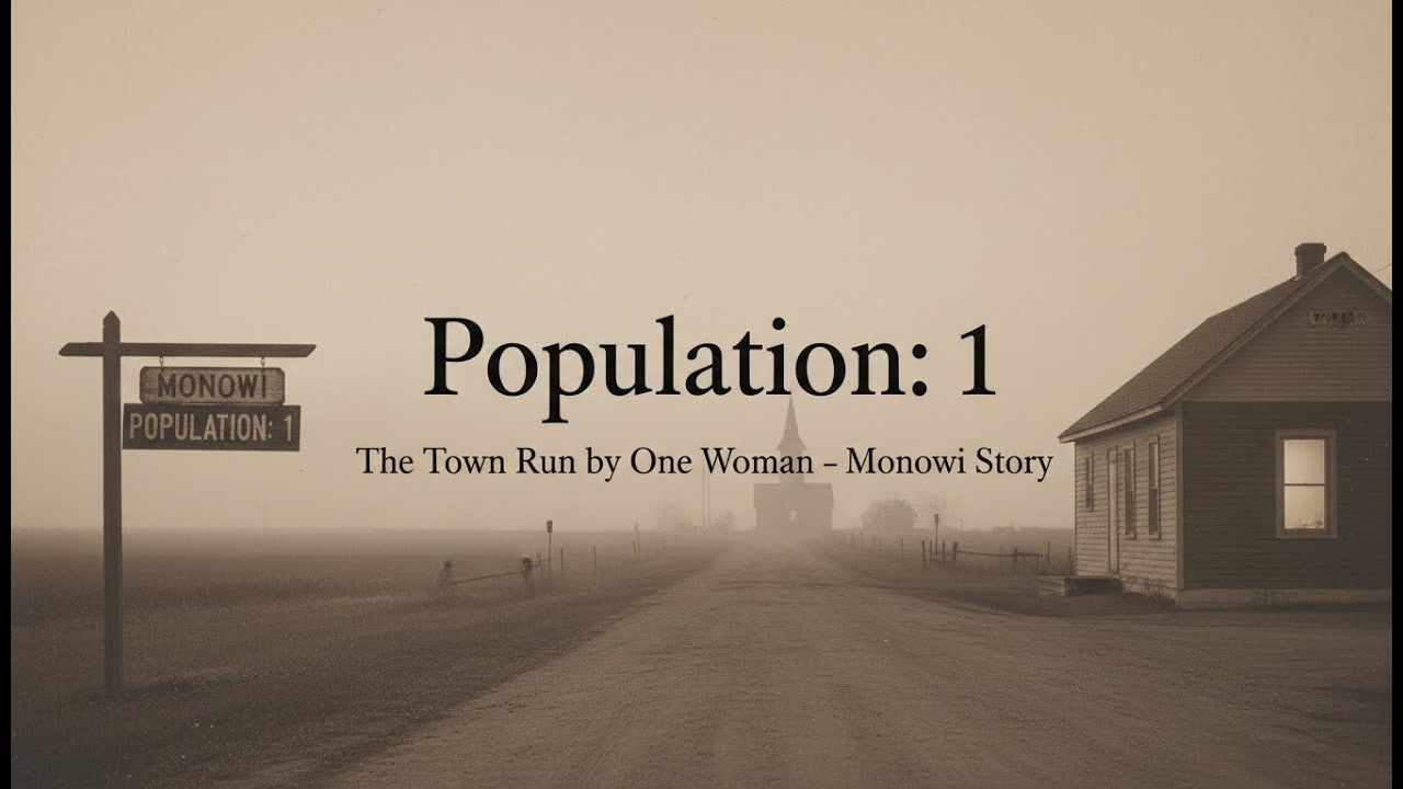 The Town Run by One Woman: Monowi, Nebraska (Population 1 Story)