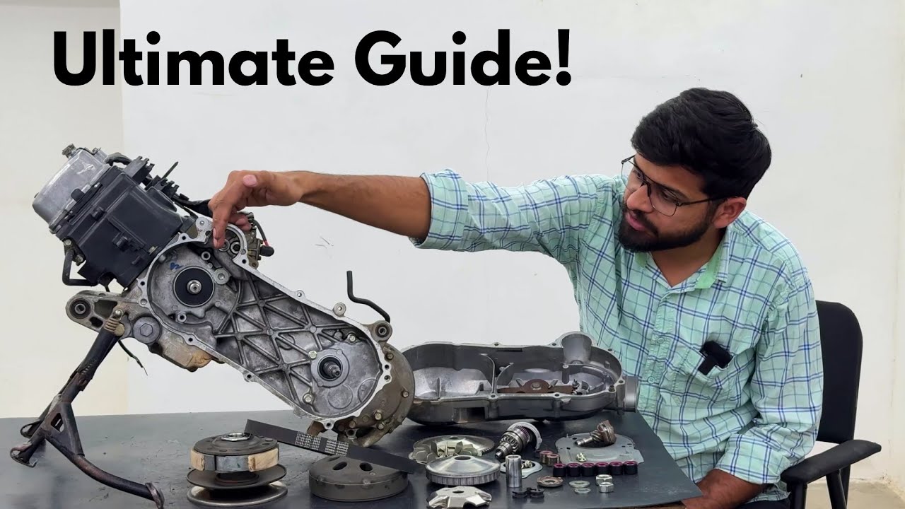Scooter की Clutch Assembly को बारीकी से Check और Fit करना सीखें!