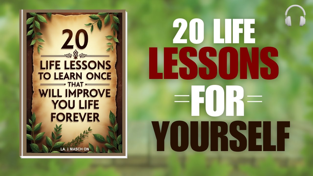 20 Life Lessons That Will Change Your Life Forever | Full Audiobook Guide to Self-Mastery & Growth