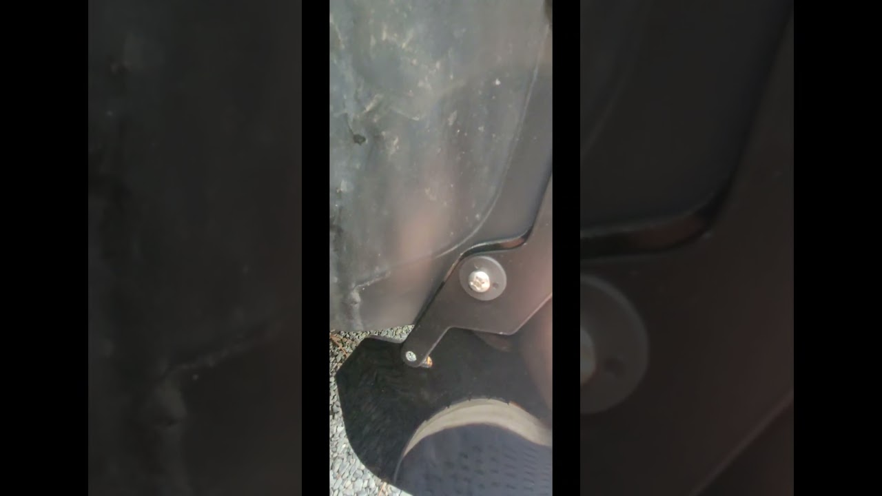 Rally Armor mud flap install. 2022 Hyundai Santa Cruz