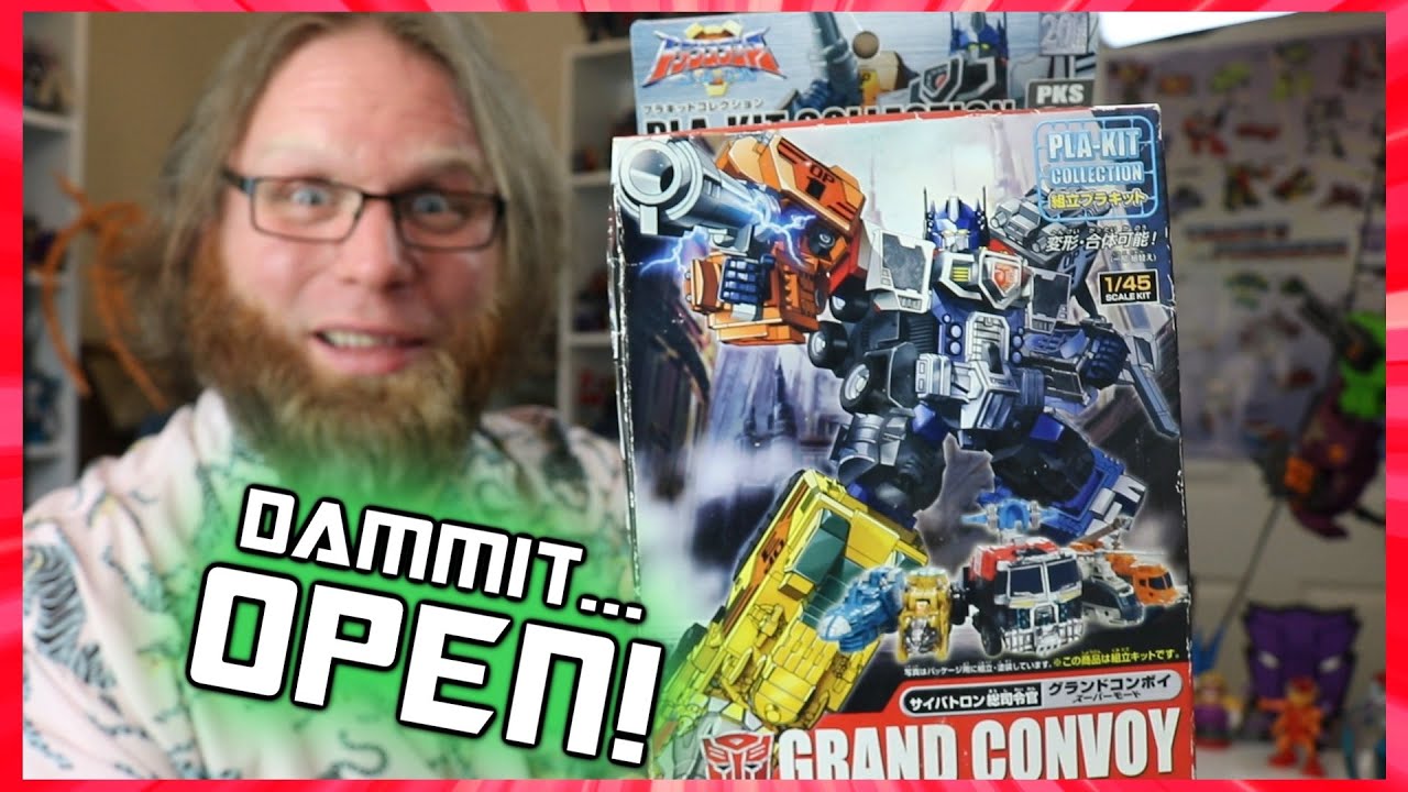 Dammit, Open: A Katamari of Trash! Chill Transformers unboxing session!