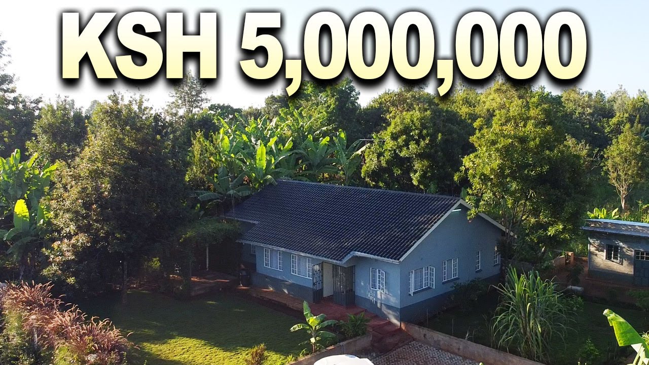 Building a Dream House in Kenya for Under 5 Million Shillings / Kenyan Real Estate / Kenyan Youtuber