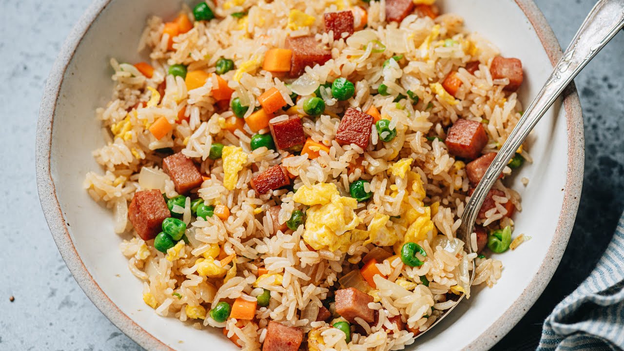 Spam Fried Rice (Recipe)
