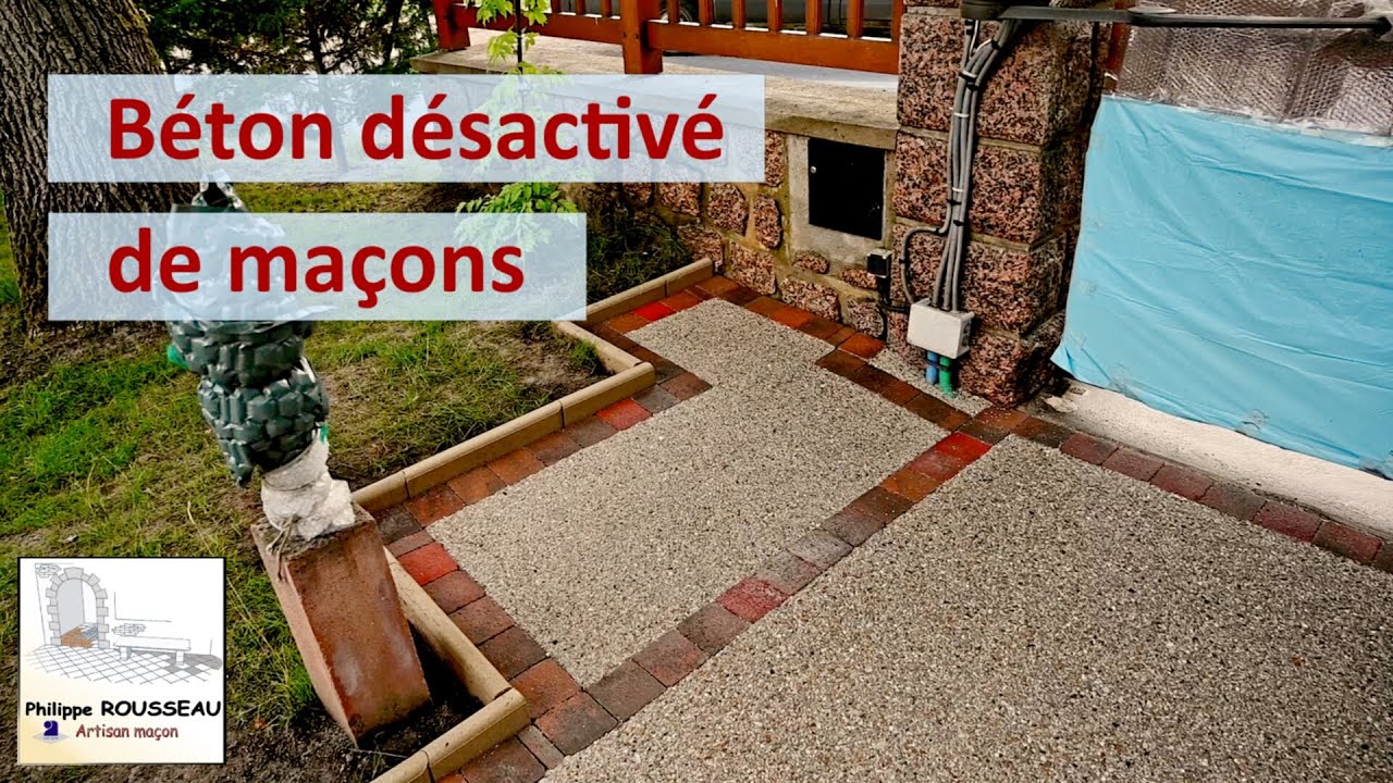 Béton Désactivé De Maçons
